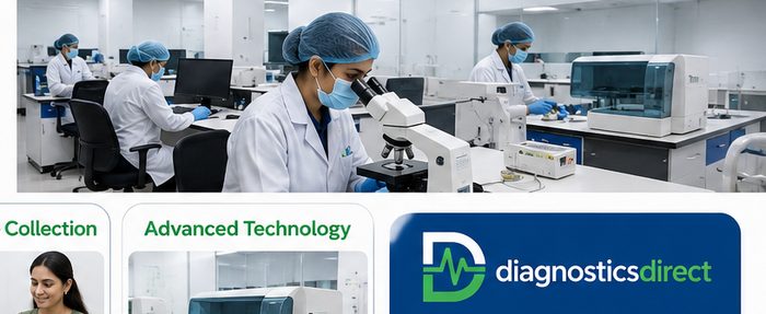 NABL-certified lab processing samples